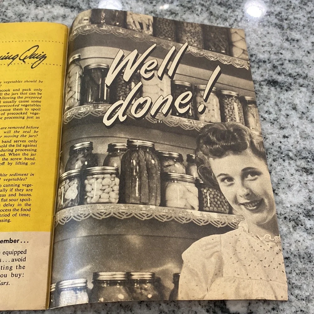1951 Edition ‘Guide to Better Canning’- Vintage Home Canning Guide!